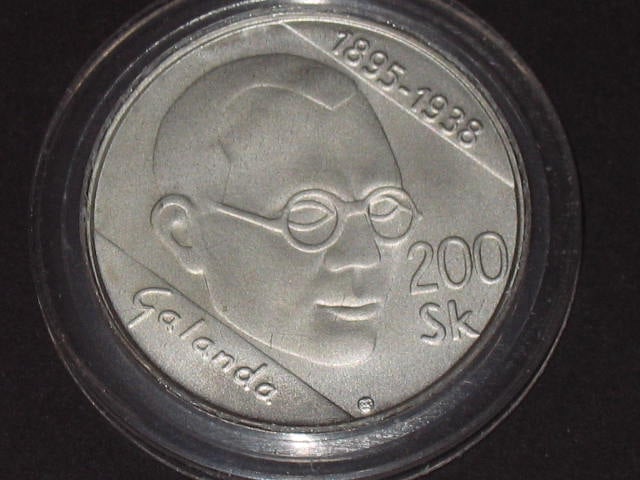 200 Sk 1995 100. výročí M. Galandu