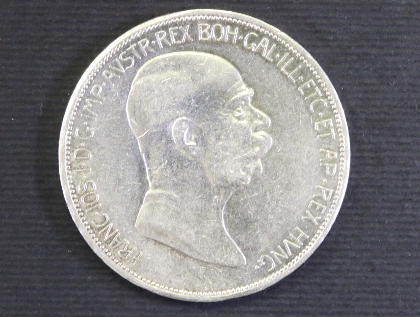5 Korun 1908 výroční ražba_