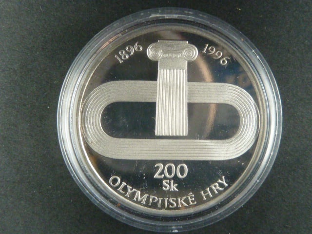 200 Sk 1996 100. výročí 1. novodobých OH