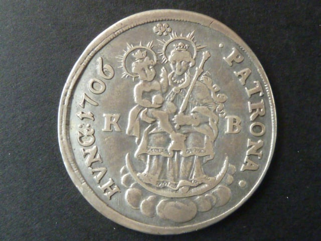 1/2 Tolar 1706 K.B.  mincovna Kremnice
