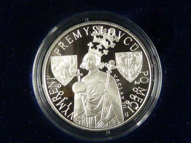 200 Kč 2006 700.výročí vymření Přemyslovců po meči