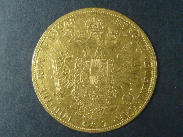 4 Dukát 1908