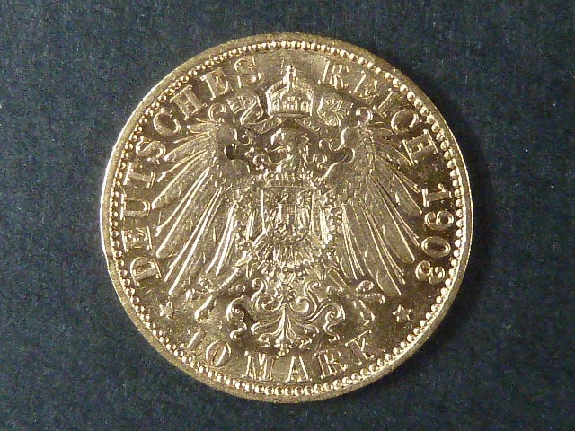 Prusko 10 Mark 1903 A