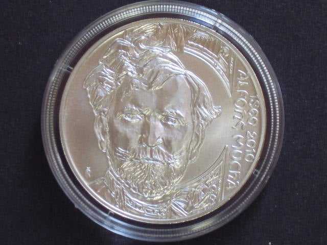200 Kč 2010 150.výročí narození Alfonse Muchy