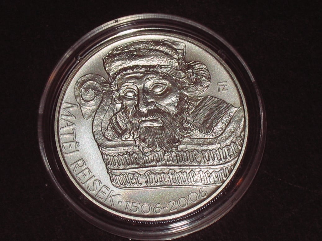 200 Kč 2006 500.výročí úmrtí Matěje Rejska