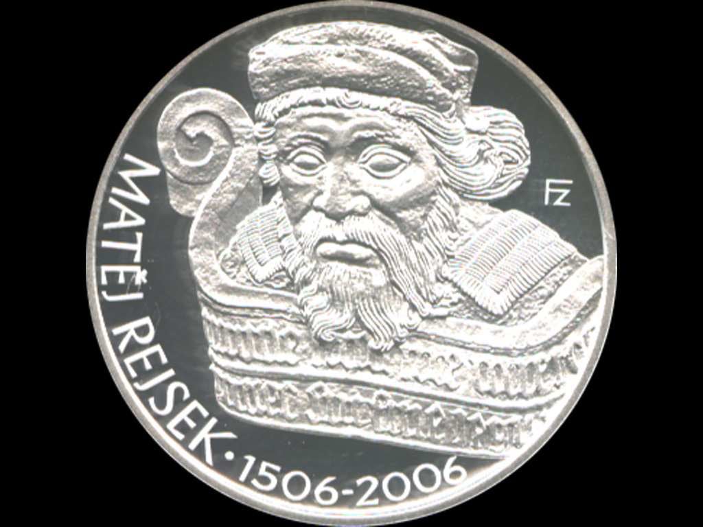 200 Kč 2006 500.výročí úmrtí Matěje Rejska
