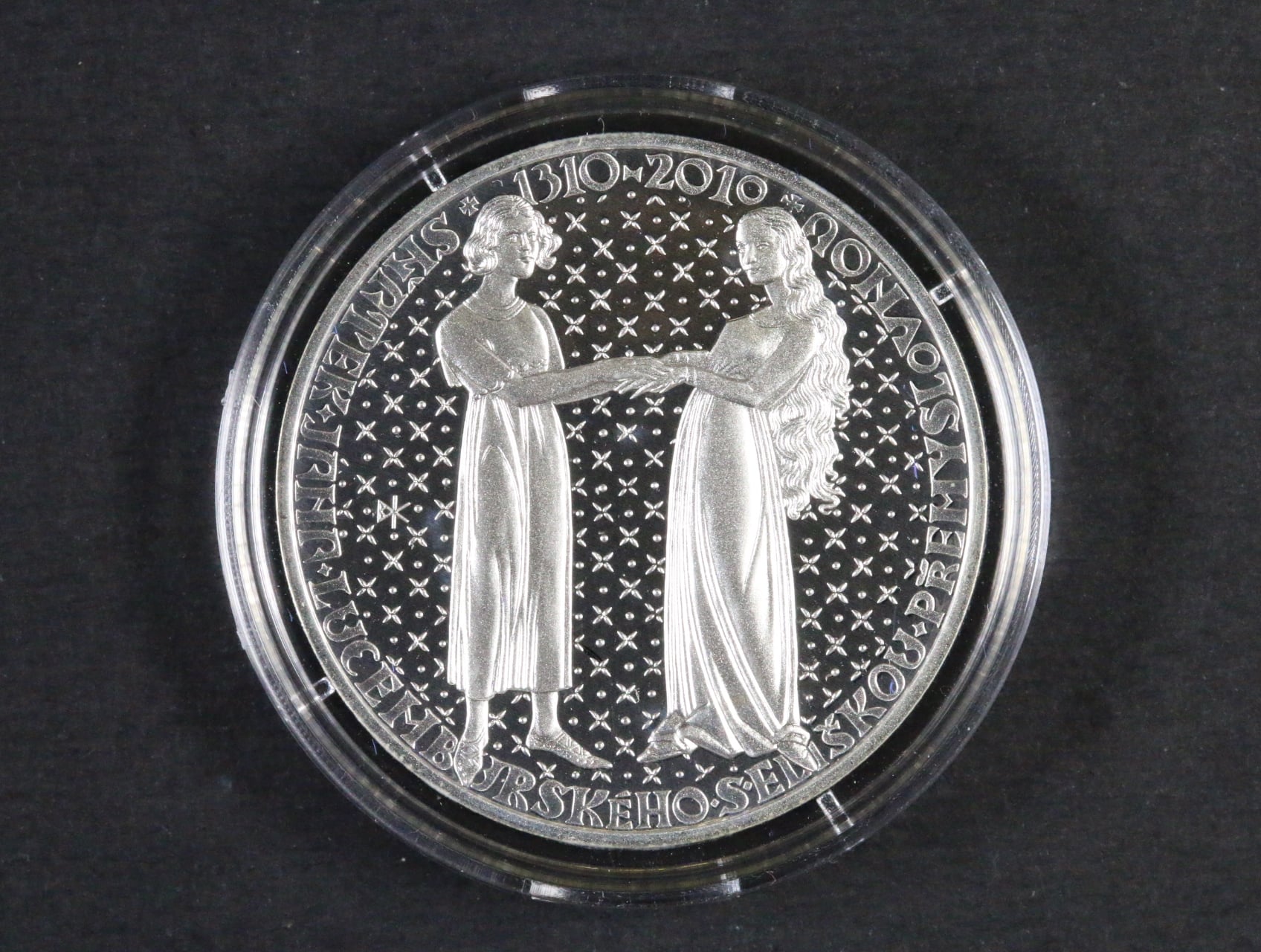 200 Kč 2010 700.výročí sňatku Jana Lucemburského s Eliškou Přemyslovnou_