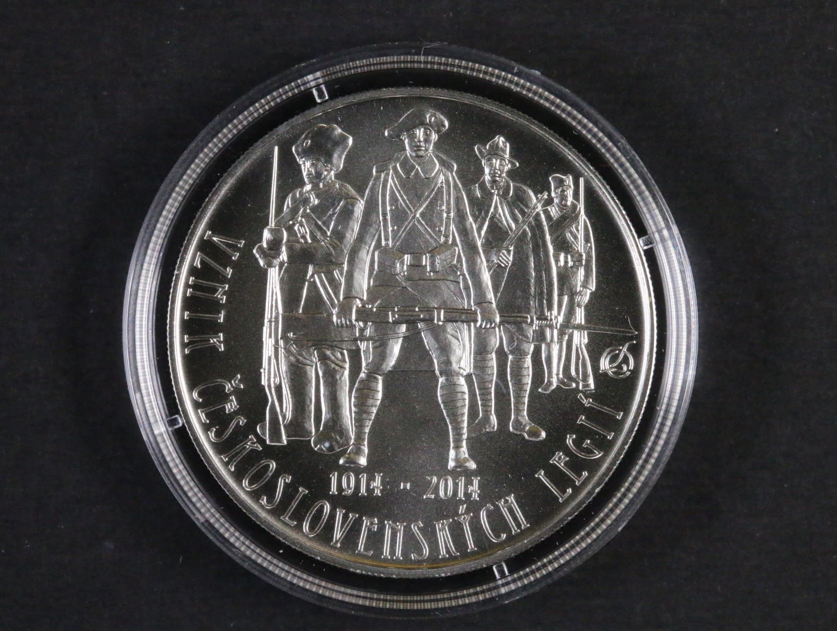 200 Kč 2014, 100.výročí založení československých legií_