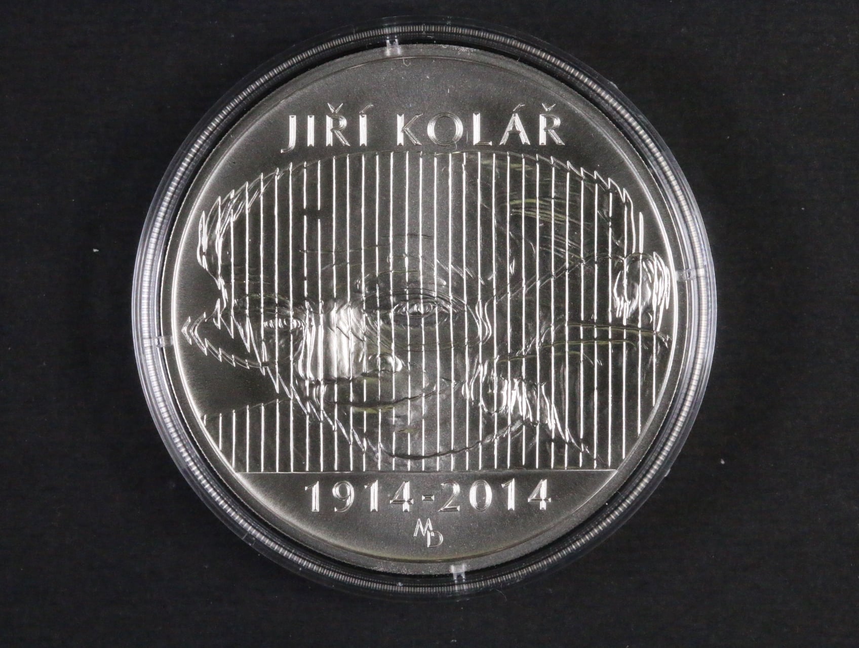 500 Kč 2014 100.výročí narození Jiřího Koláře_