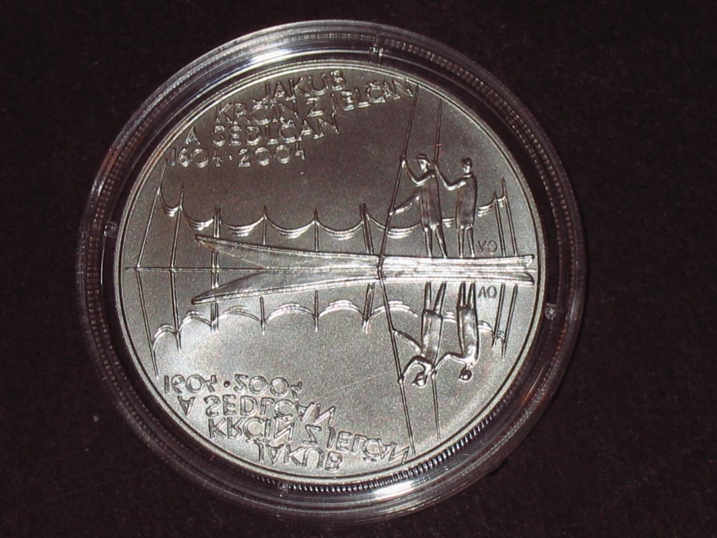 200 Kč 2004 400.výročí úmrtí Jakuba Krčína