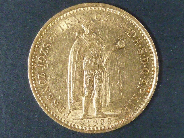 10 Koruna 1899 KB