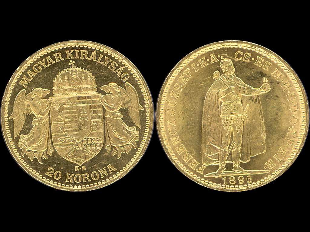 20 Koruna 1896 KB