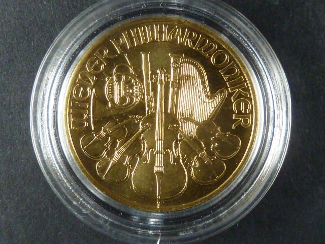 25 Eur 2003 Wiener Philharmoniker, 1/4 OZ