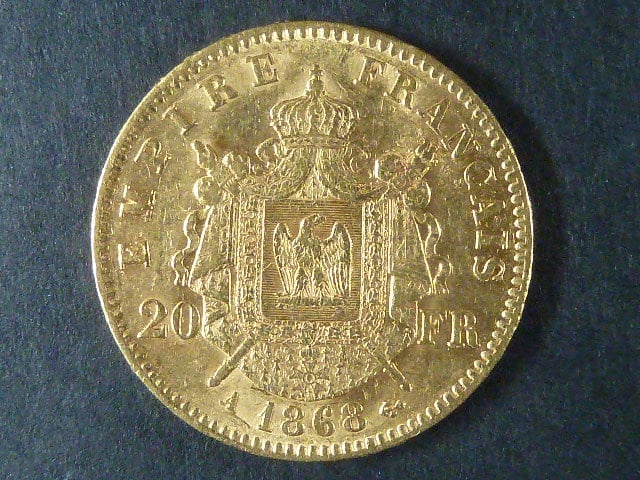 20 Frank 1868 A