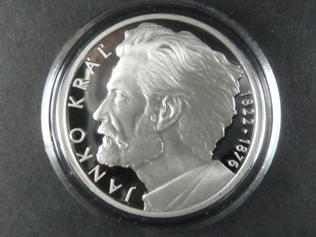 10 Euro 2022 Janko Král - 200.výročí narození