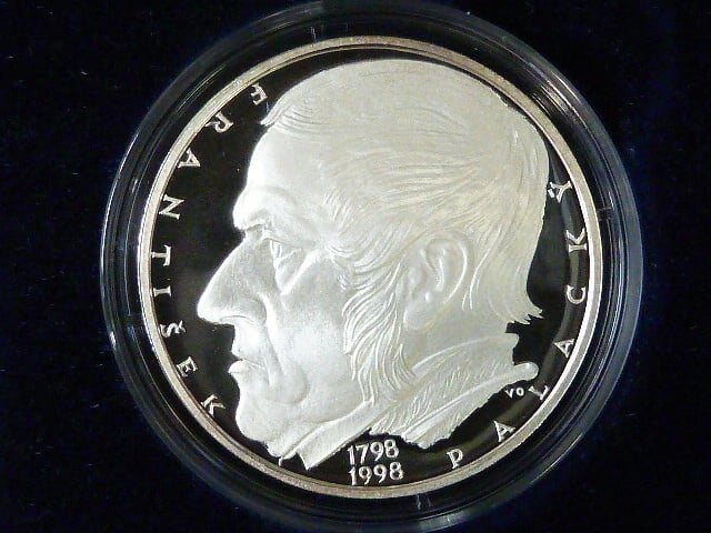 200 Kč 1998, 200. výročí F. Palackého, certifikát