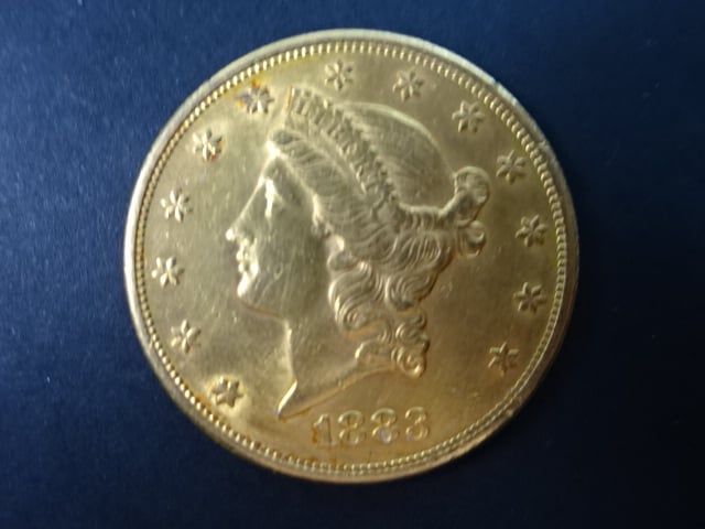 20 Dolar 1883 s, 33.436 g, 900/1000