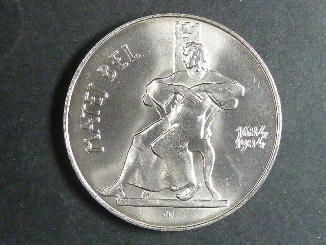100 Kčs 1984, 300. výročí narození Matěja Bella