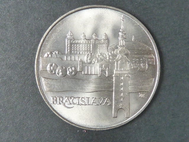 50 Kčs 1986, Městská památková rezervace Bratislava