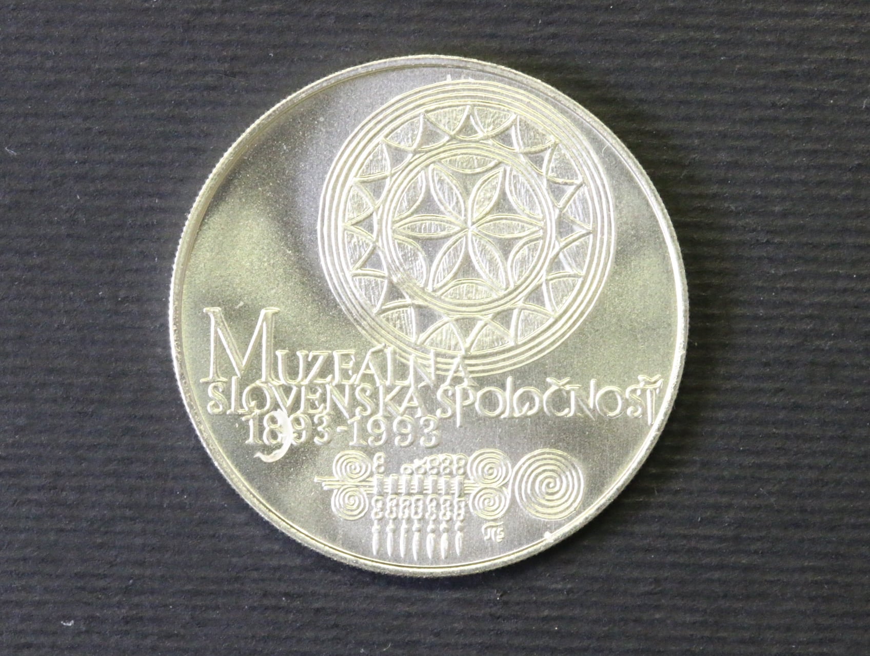 100 Kčs 1993 100. výročí založení Muzeální slovenské společnosti