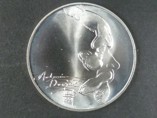 100 Kčs 1991 150.výročí narození A.Dvořáka