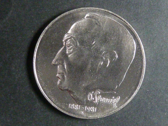 100 Kčs 1981 100.výročí narození O.Španiela