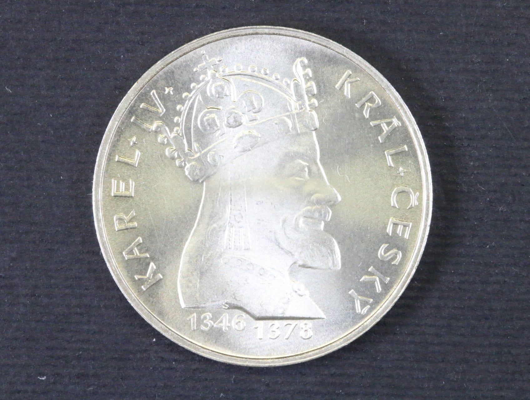 100 Kčs 1978 600. výročí úmrtí Karla IV.