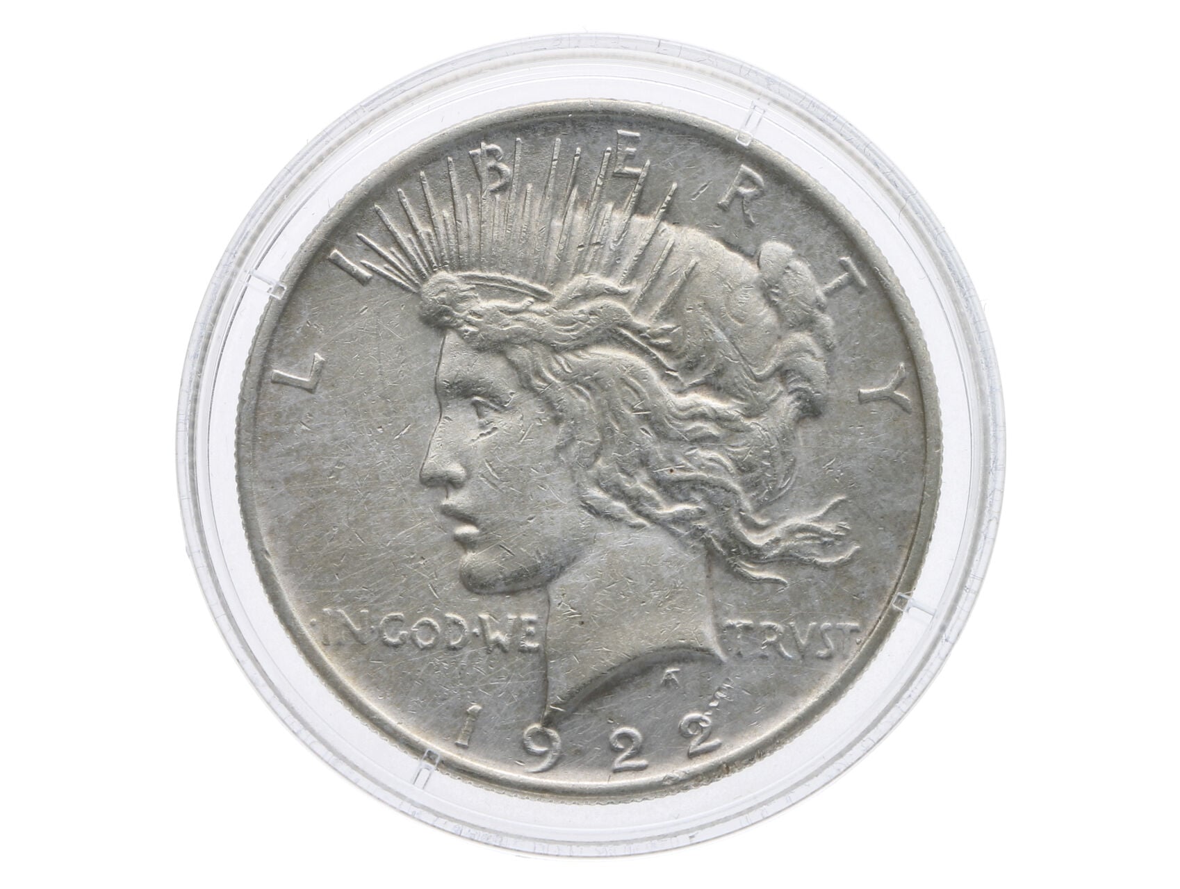 1 Dolar 1922, Mírový dolar, 26,7g, 0.900 Ag_