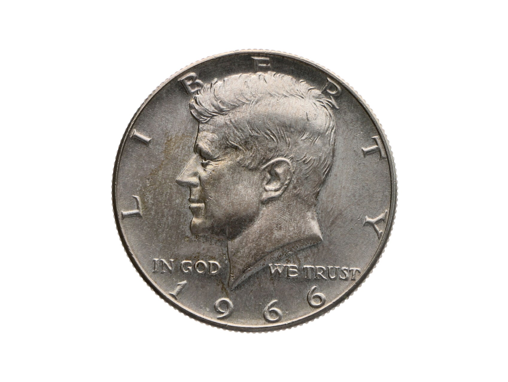 1/2 dolar 1966, 11,5g, 0.400 Ag_
