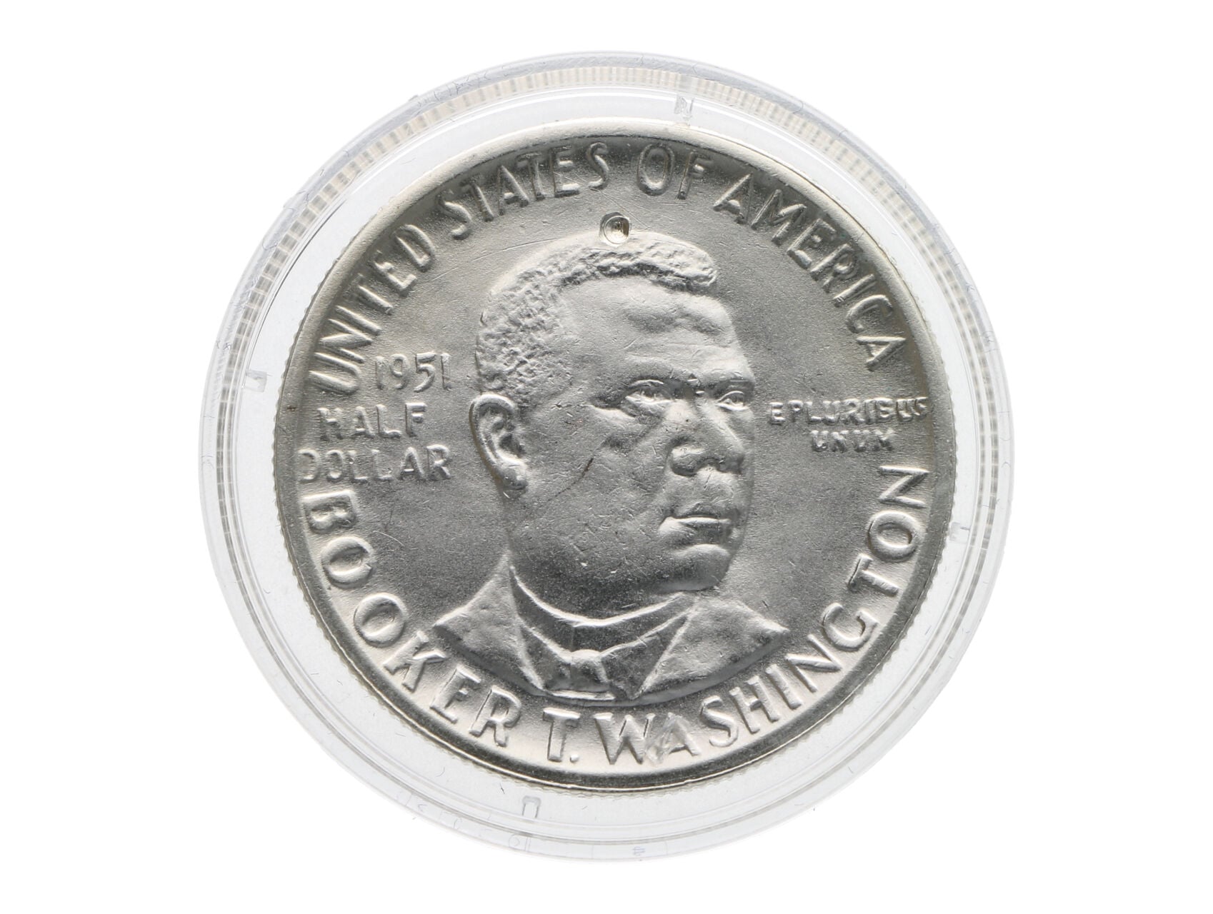 1/2 dolar 1951, lehce vrtaný, 12,5g, 0.900 Ag