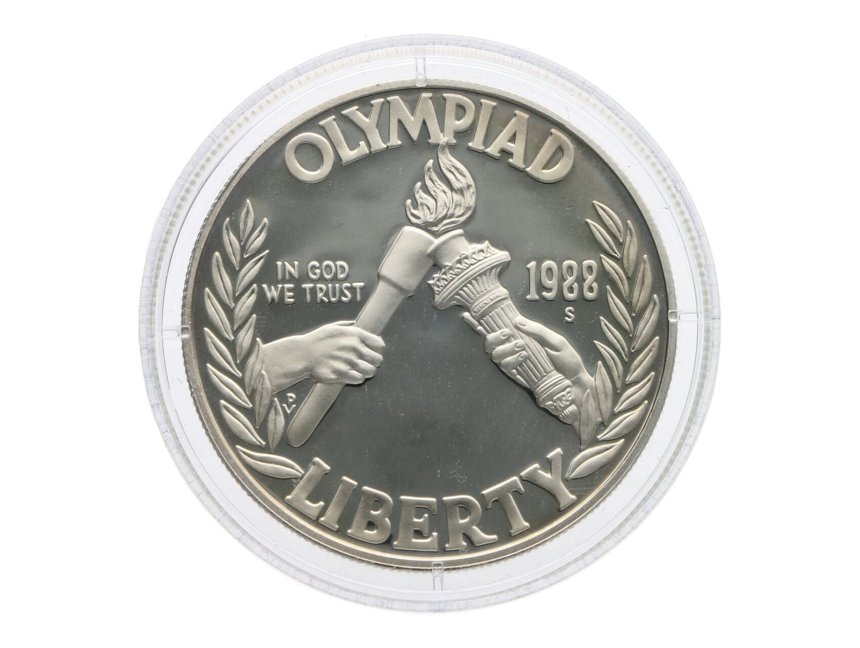 1 Dolar 1988, Olympijské hry v Jižní Korei, 26,7g, 0.900 Ag_