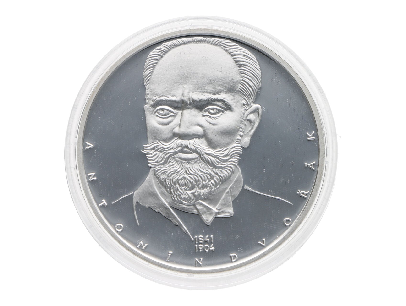 Největší osobnosti Českého národa - Antonín Dvořák, 29g, 0.999 Ag_