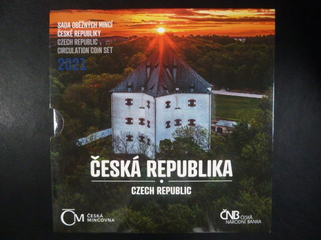 sada 2021 s motivem Česká republika, náklad 5000 ks