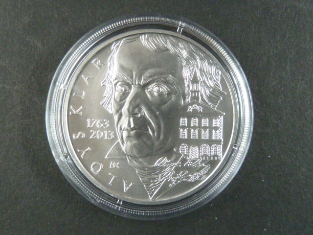 200 Kč 2013, 250.výročí narození Aloise Klára