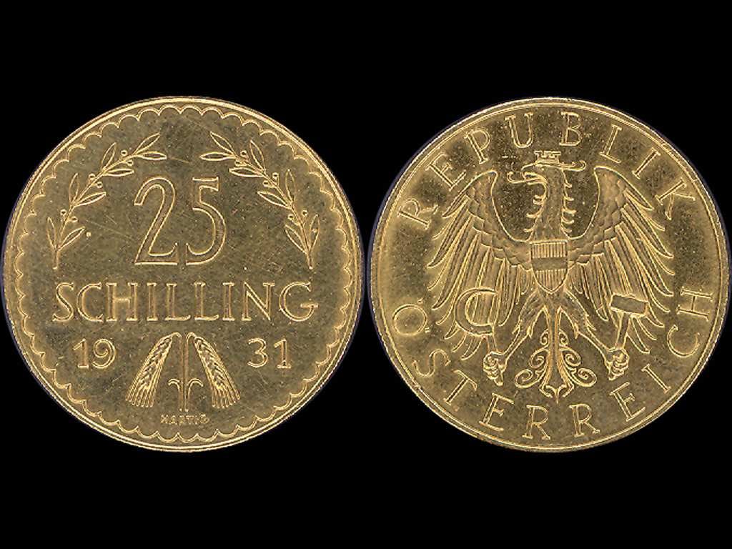 25 Schilling 1931