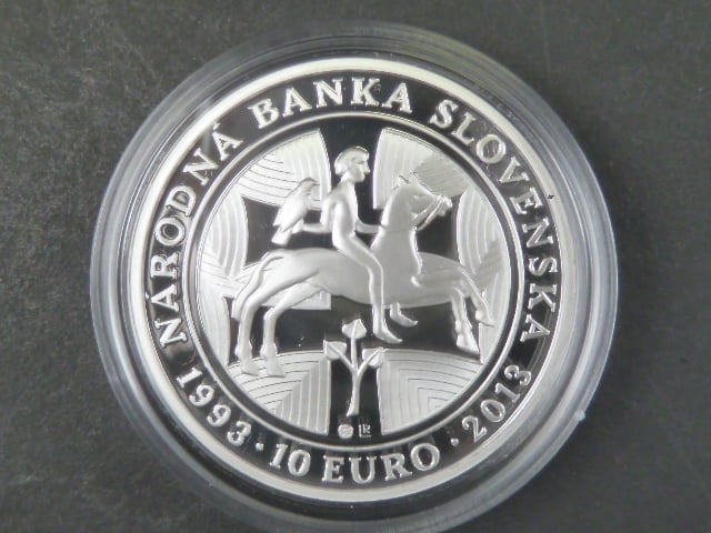 10 Euro 2013 20.výročí vzniku NBS