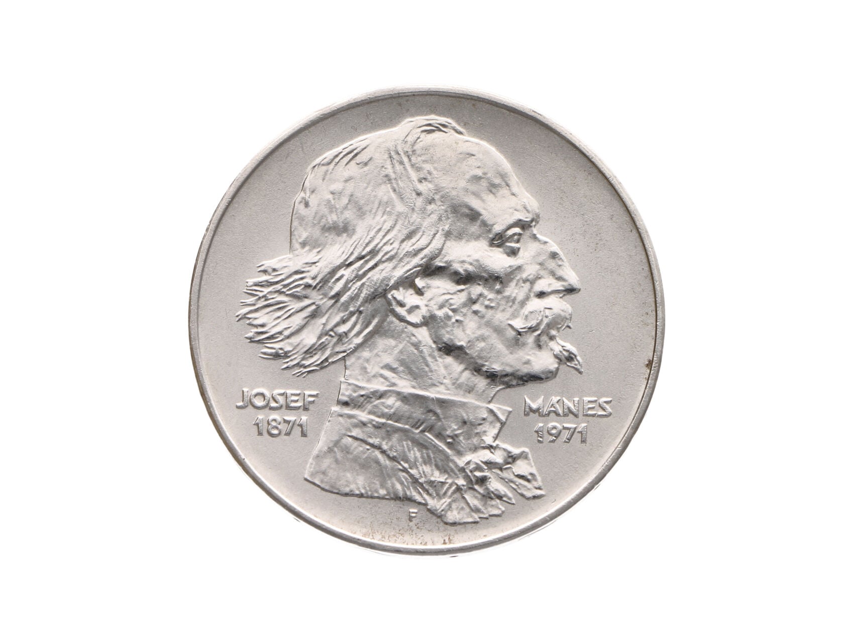 100 Kčs 1971, 100. výročí úmrtí Josefa Mánesa_
