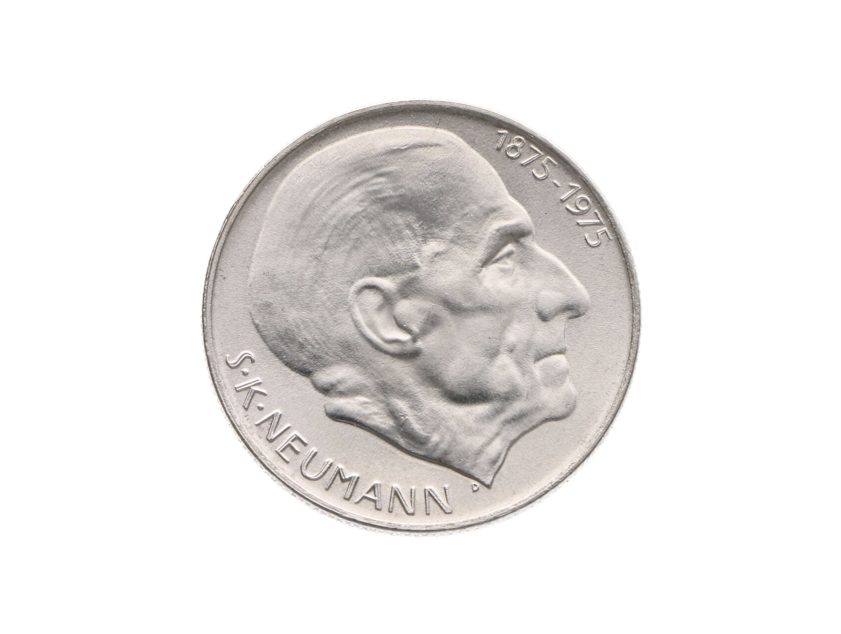 50 Kčs 1975, 100. výročí narození Stanislava Kostky Neumanna_