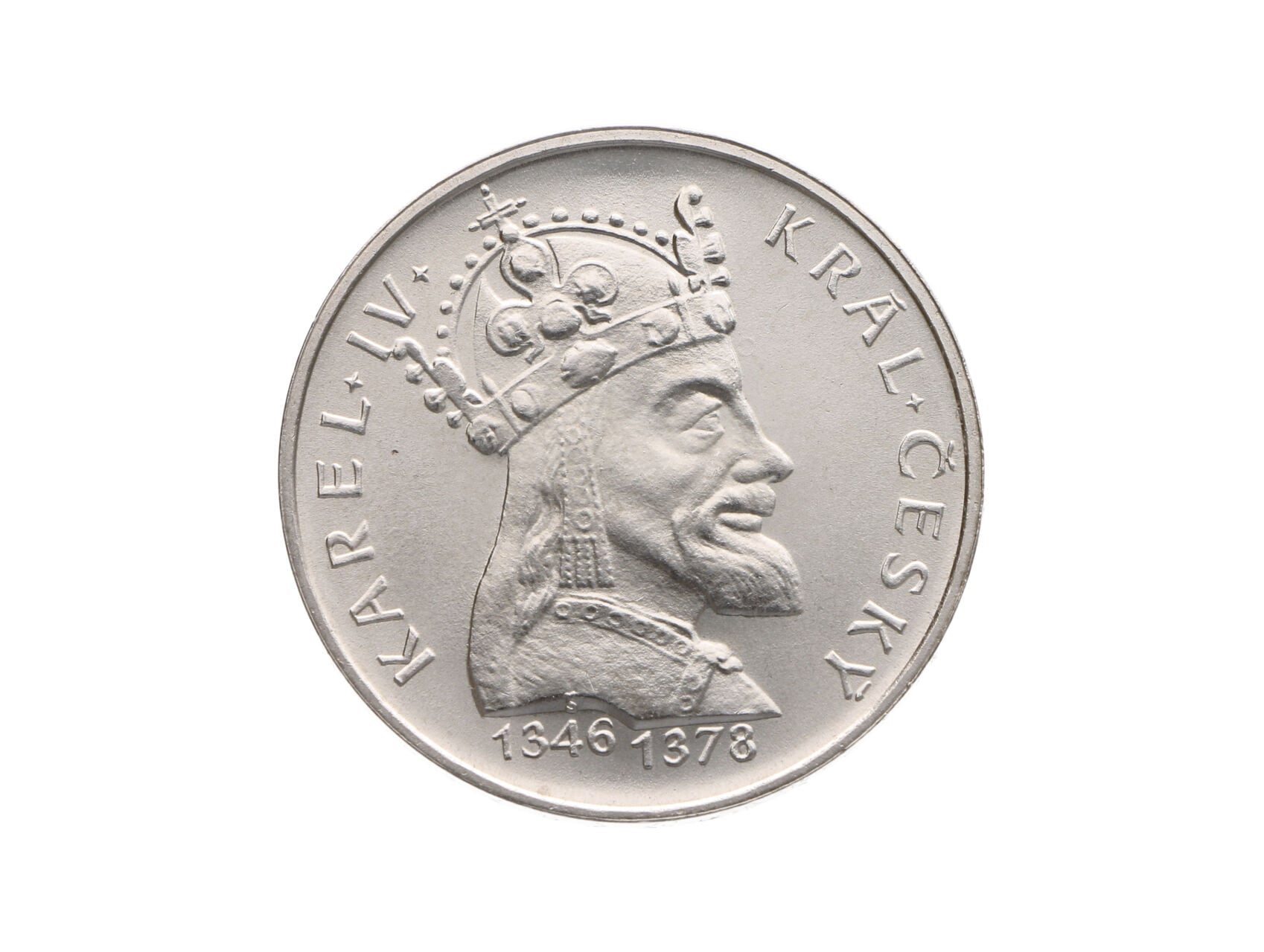 100 Kčs 1978, 600. výročí úmrtí Karla IV._