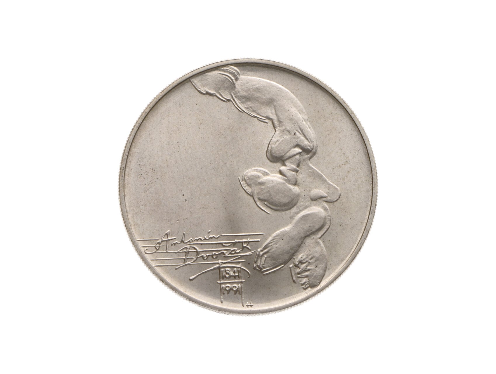 100 Kčs 1991, 150. výročí narození Antonína Dvořáka_