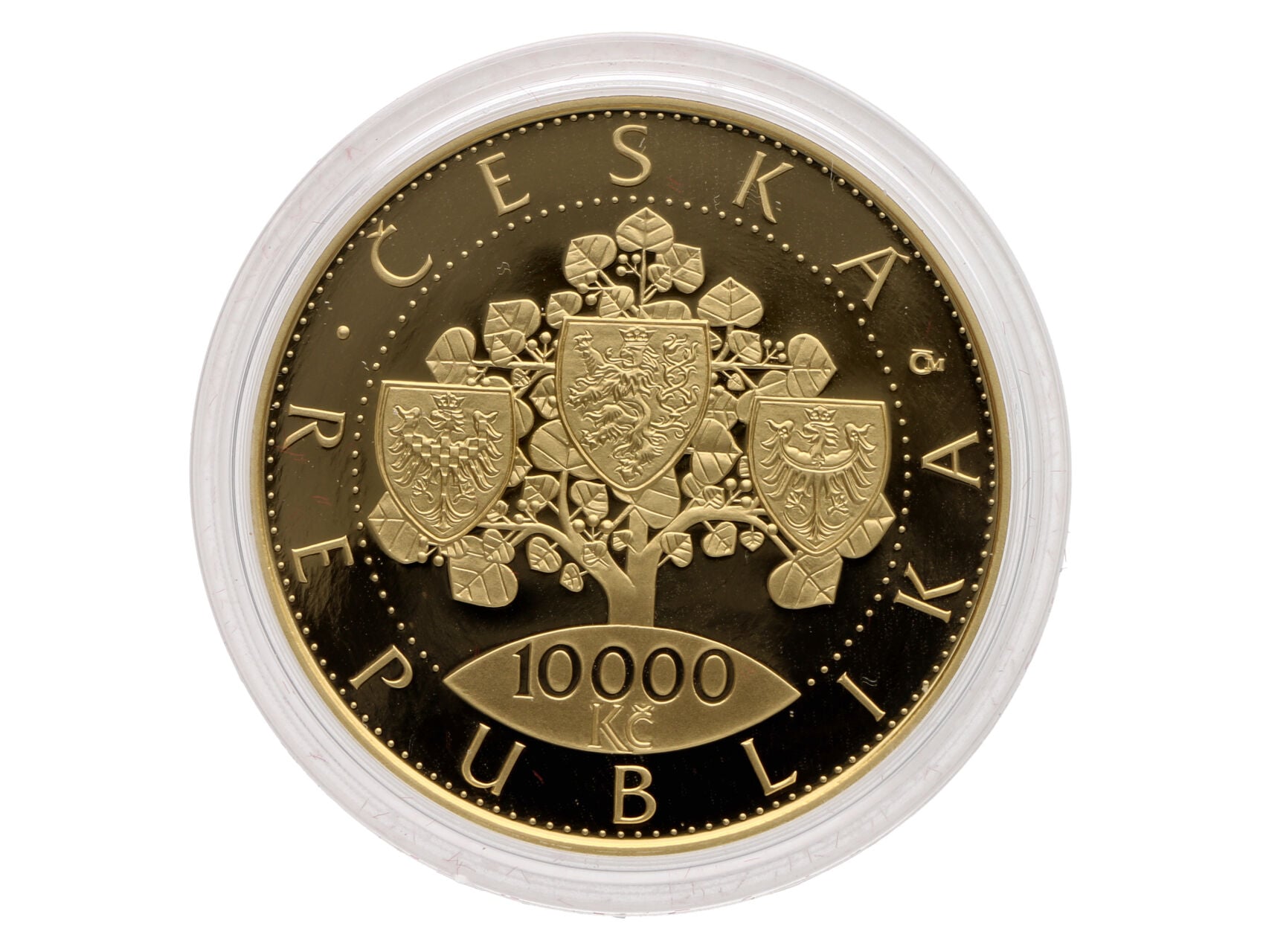 10.000 Kč 2018 100.výročí vzniku Československa, etue a certifikát_