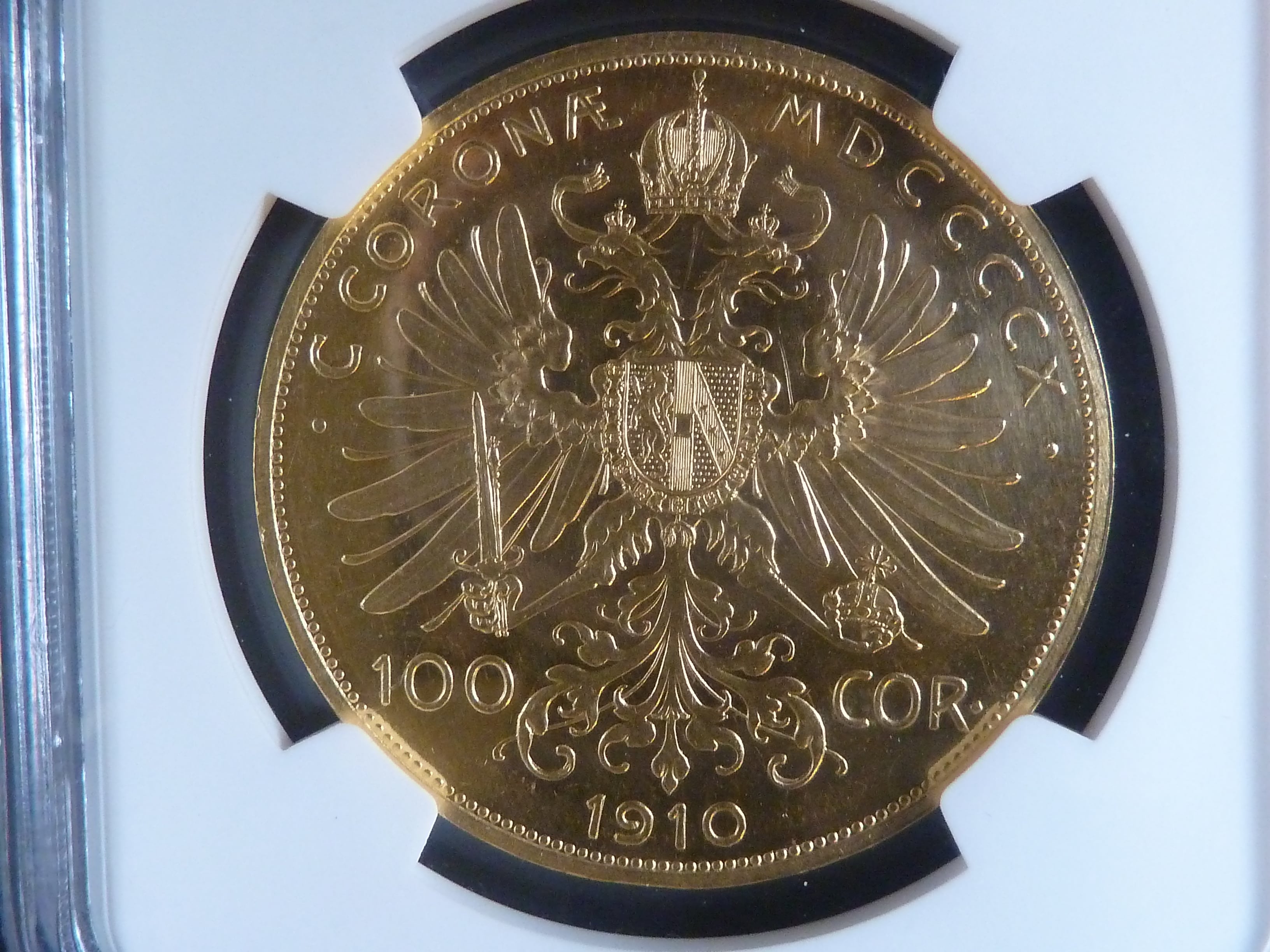 100 Koruna 1912, MS 61 Cameo