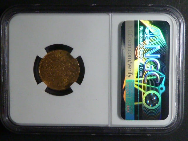 10 Koruna 1896 NGC MS 61