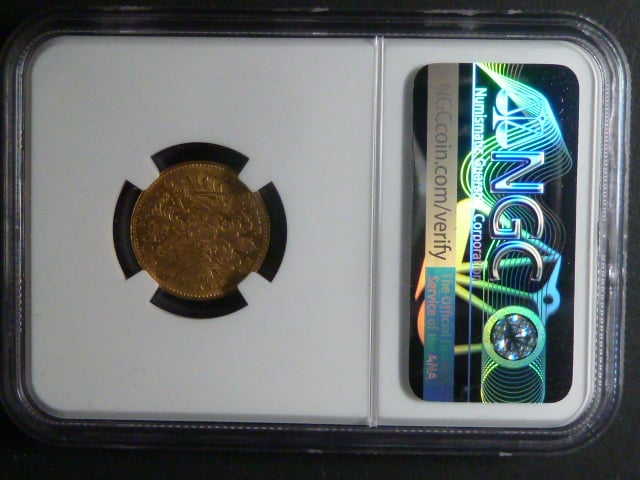 10 Koruna 1906 NGC MS 62