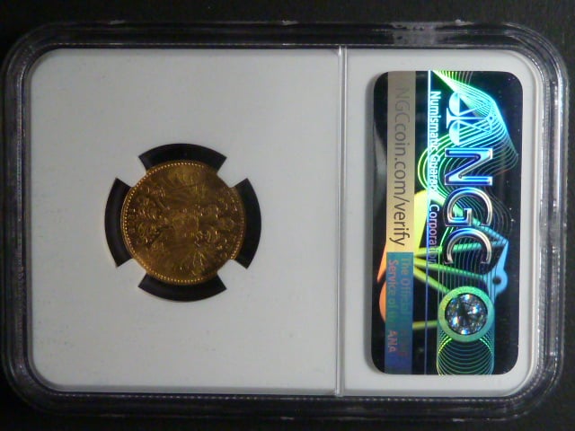 10 Koruna 1905 NGC MS 62