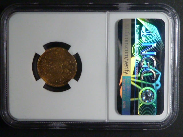 10 Koruna 1905 NGC MS 61