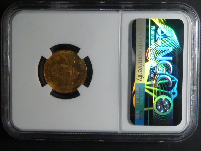 10 Koruna 1906 KB NGC MS 62