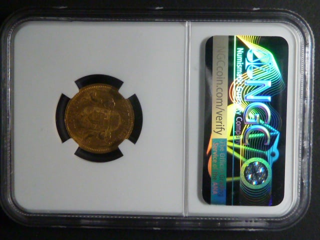 10 Koruna 1905 KB NGC MS 61