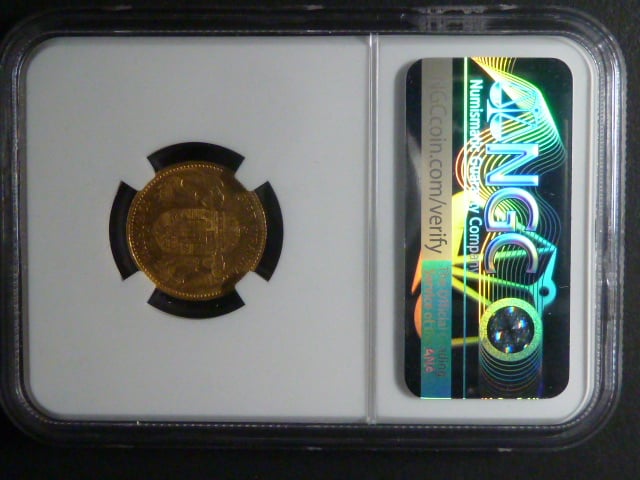 10 Koruna 1909 KB NGC MS 61