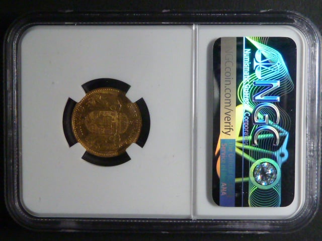 10 Koruna 1907 KB NGC MS 61